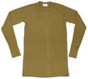 Maillot de corps néerlandais à manches longues avec élasthanne, surplus d'occasion, lot de 10