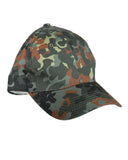 Casquette type baseball Mil-Tec en 100 % coton à visière et réglage arrière par clip