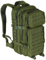 Sac à dos US Assault I Basic MFH 30 l en polyester avec ceinture ventrale amovible