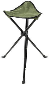 Tabouret pliant trépied télescopique Fox Outdoor assise réglable 45 à 55 cm