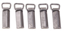 Passant de ceinturon allemand en aluminium, surplus d'occasion, lot de 10