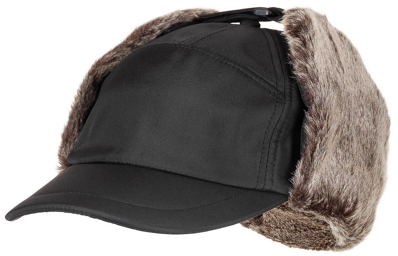 Bonnet Trapper Fox Outdoor à rabats d'oreilles visière et doublure polaire
