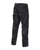 Pantalon de combat Mil-Tec Straight Cut en polyester-coton 80/20 avec six poches