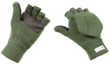 Gants mitaines tricotés MFH à capuchon rabattable doublés 3M Thinsulate