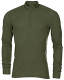 Maillot de corps néerlandais Odlo à fermeture à glissière, surplus d'occasion, lot de 10