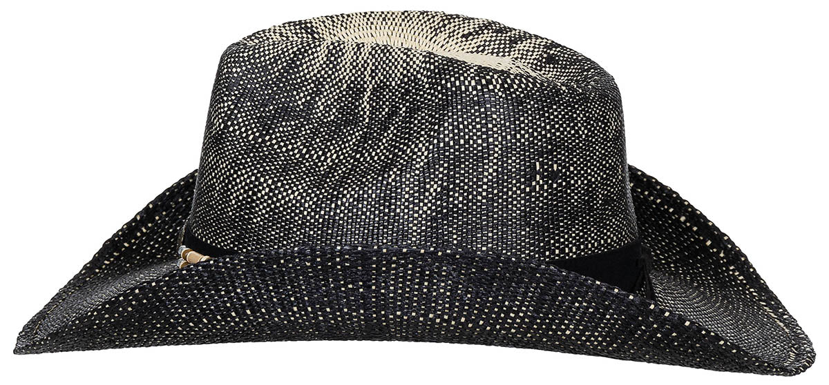 Chapeau de paille Fox Outdoor Texas en papier tressé à bandeau et tour élastique