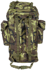 Sac à dos de combat type BW MFH 65 l armature aluminium compartiment bas séparable
