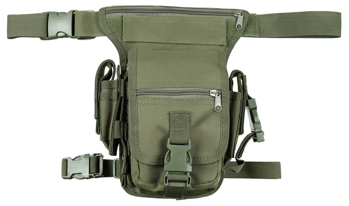 Sacoche de hanche MFH Security avec sangle de cuisse et ceinture amovibles