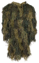 Parka Ghillie MFH en polyester à fils ignifugés avec sac de transport