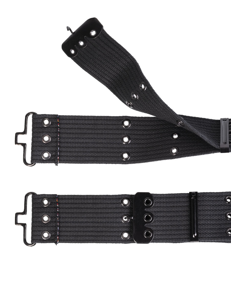 Ceinturon de combat type US Mil-Tec en coton polyester 5,5 cm de large sur 122 cm