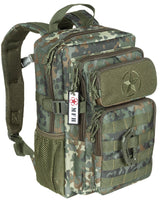 Sac à dos d'assaut MFH US Assault Youngster 15 L en polyester avec sangle de poitrine