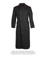 Manteau de drap bulgare en pure laine, surplus militaire d'occasion