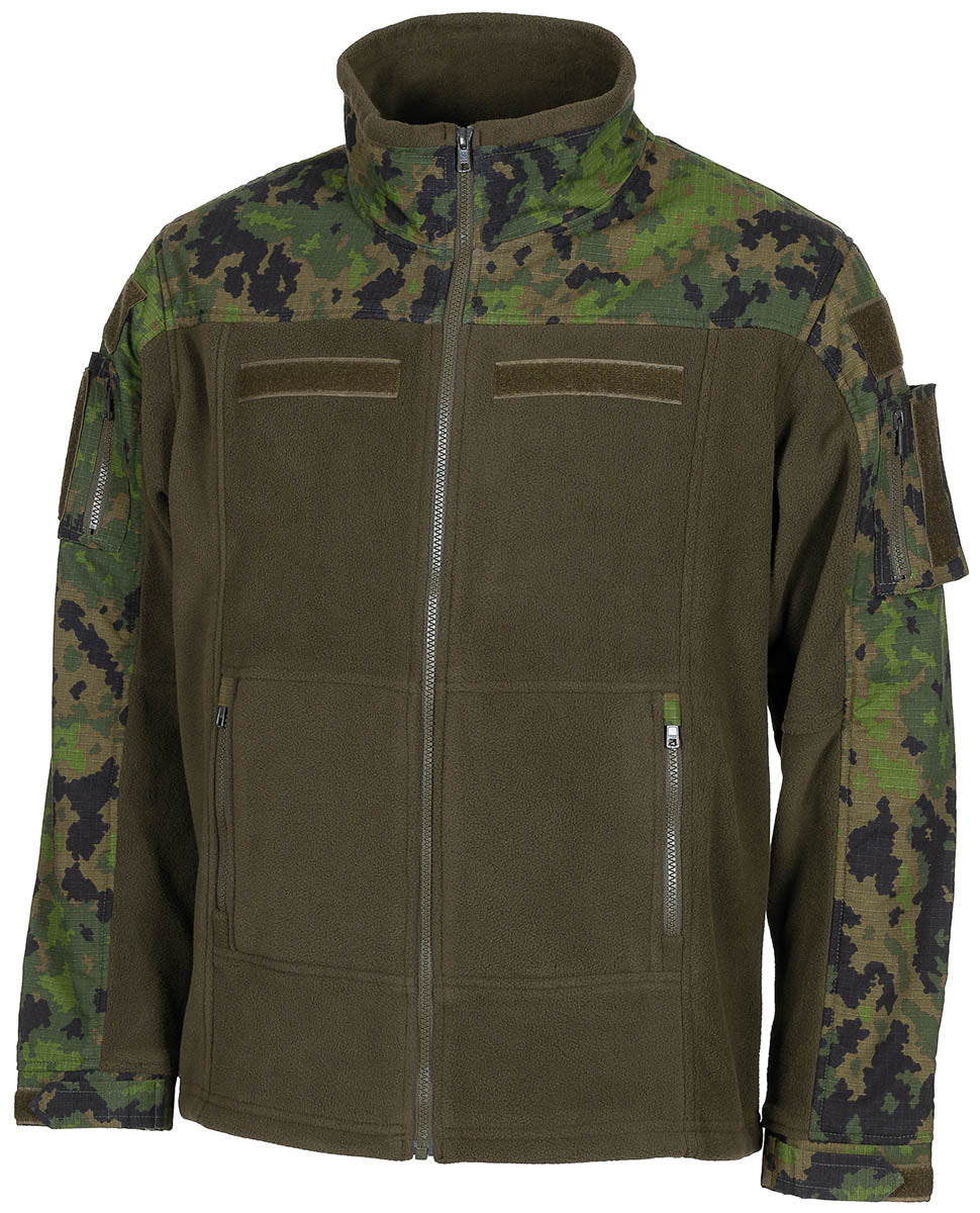 Veste polaire MFH Professional Combat à glissières YKK et renforts Ripstop