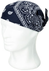 Bandana MFH en coton 55 x 55 cm, carré classique à porter au cou ou sur la tête