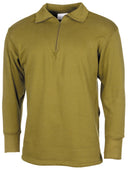 Sous-pull à col roulé néerlandais à fermeture à glissière pelucheux, surplus d'occasion, lot de 10