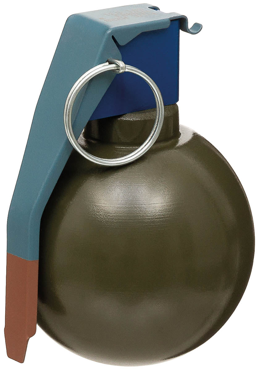 Grenade décorative en bois MFH reproductions MK 2, M 67, F 1 et M 61 de 9,5 à 13 cm
