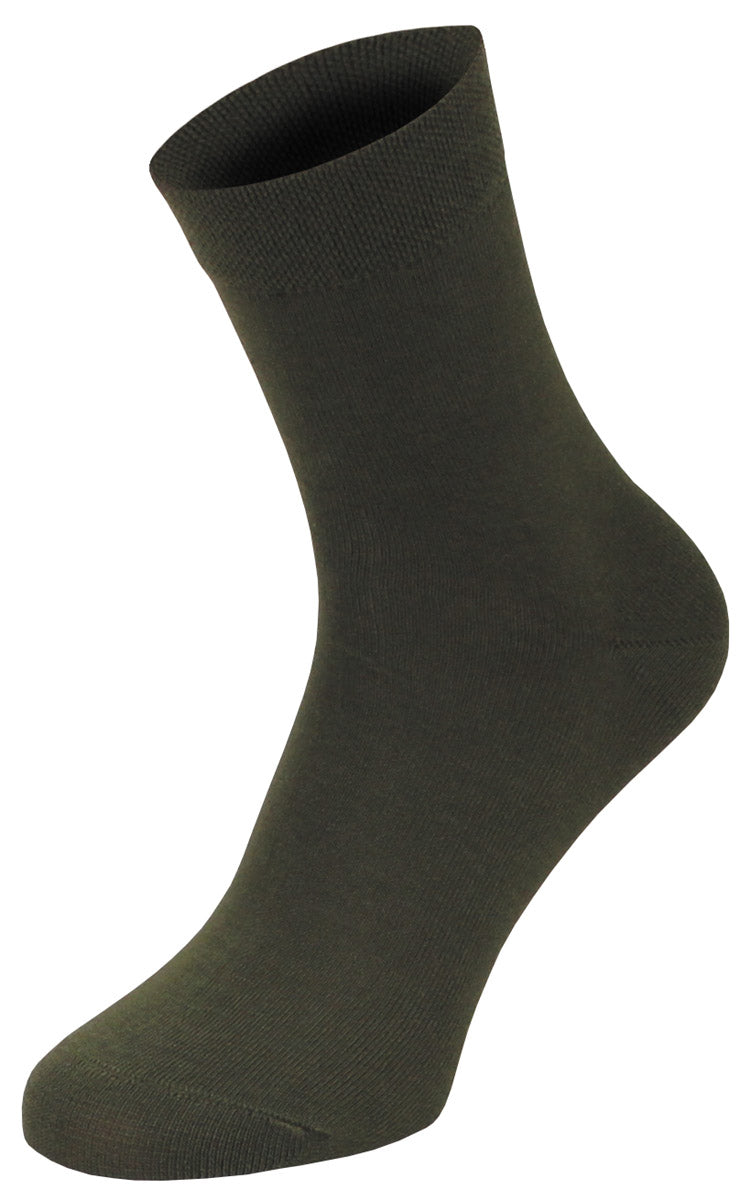 Chaussettes MFH Oeko en viscose de bambou à couture remaillée main OEKO-TEX Standard 100