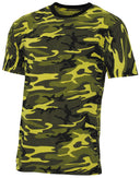 T-shirt US Streetstyle MFH coton 140-145 g/m² à impression réactive