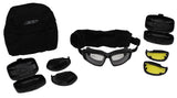 Lunettes de protection britanniques, surplus d'occasion pour la protection individuelle
