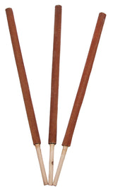 Torches à flamme MFH lot de 3 en coton ciré 55 cm autonomie 40 minutes