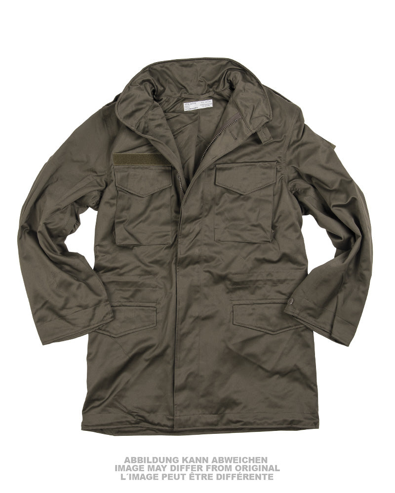 Veste de combat autrichienne en polyester-coton, grandes tailles, stock ancien