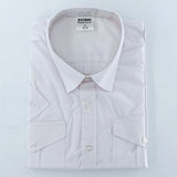 Chemise de service pilote manches courtes polycoton 60/40 pattes d'épaules