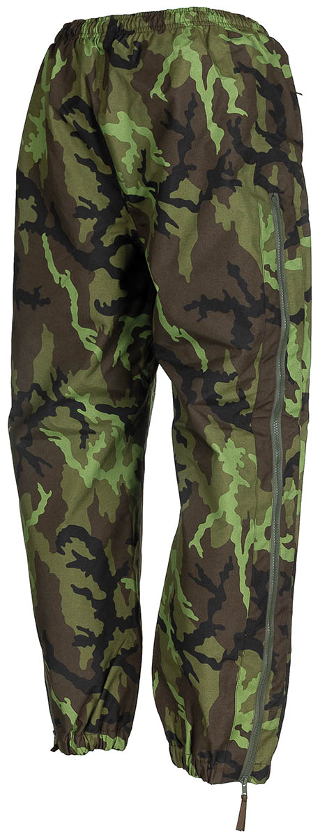 Pantalon de pluie tchèque Ecwcs, surplus comme neuf pour le chantier et le travail extérieur