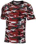 T-shirt US Streetstyle MFH coton 140-145 g/m² à impression réactive