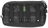 Pochette utilitaire MOLLE MFH grand format à ouverture intégrale, 25 x 13,5 x 9 cm