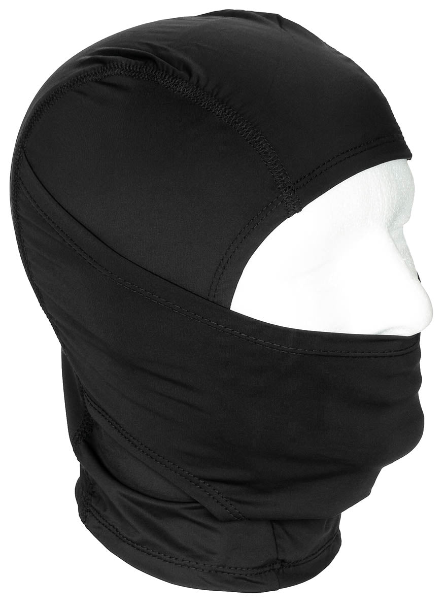 Cagoule à fente MFH en élasthanne extensible avec bouche libre de mouvement