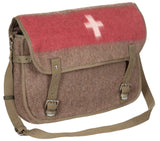 Sacoche bandoulière suisse PureTrash en laine 600 g/m² 40 x 30 cm sangle textile