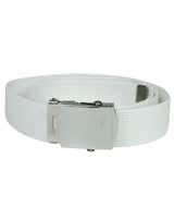Ceinture type US Mil-Tec en coton-polyester de 130 cm à boucle métallique nickelée