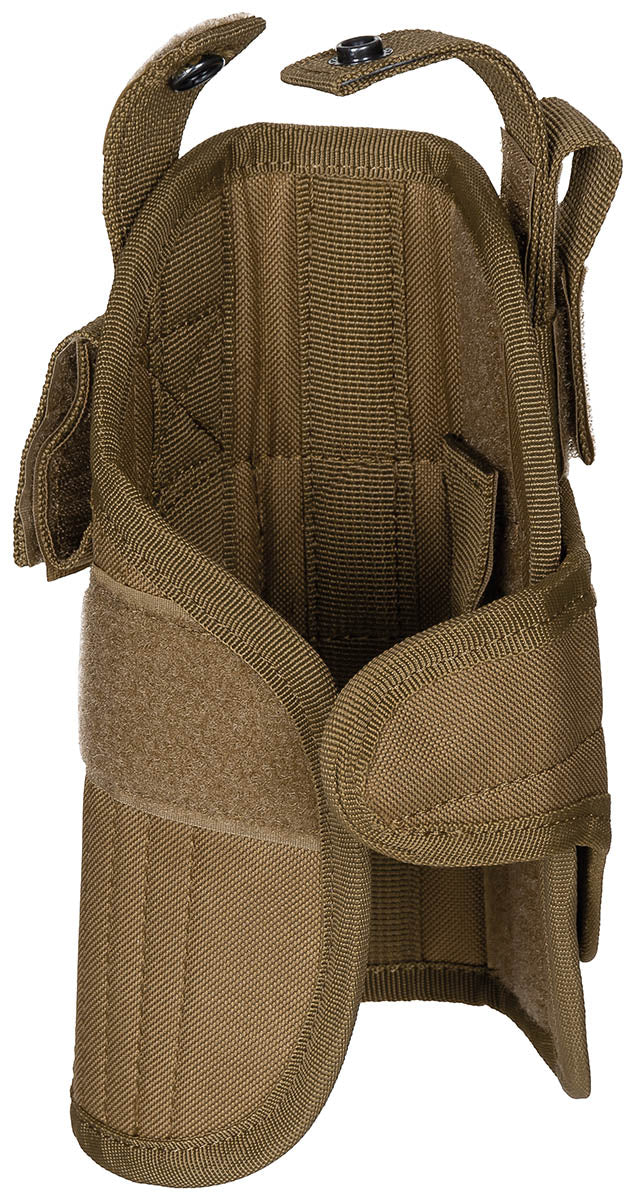 Holster de cuisse MFH réglable à deux sangles avec porte-chargeur amovible