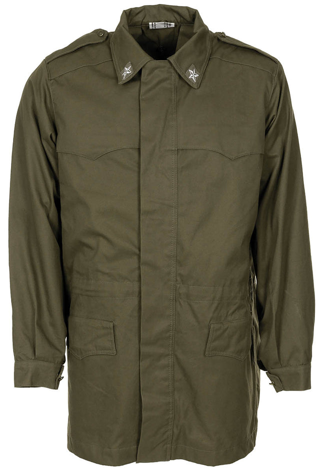 Parka de campagne italienne sans doublure, surplus d'occasion, lot de 5