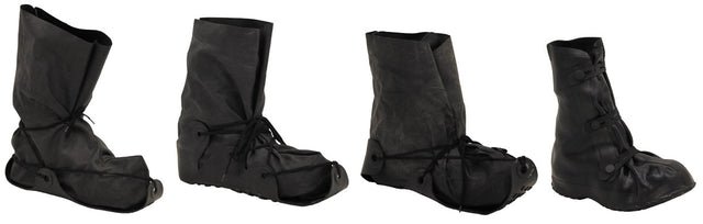 Surchaussures britanniques en caoutchouc, surplus comme neuf, lot de 5