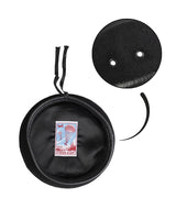 Béret commando type Bundeswehr Mil-Tec en laine mérinos bordure cuir de chèvre UPF 40