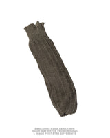 Chaussettes hautes de botte en laine de la Bundeswehr, surplus d'occasion