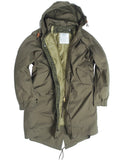 Parka M51 type US Mil-Tec en coton-nylon 73/27 avec doublure déboutonnable et capuche
