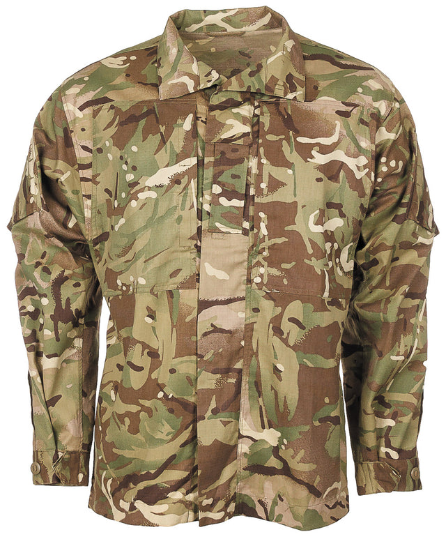 Veste de campagne britannique en coton et polyester, surplus comme neuf