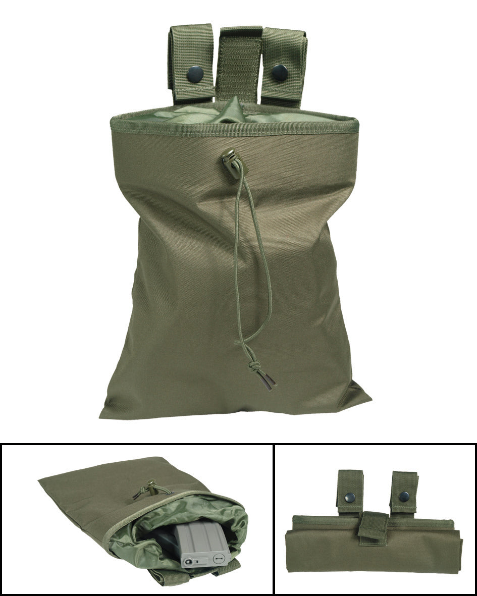 Pochette fourre-tout Mil-Tec 29 x 24 cm pour chargeurs vides enroulable à jupe élastiquée