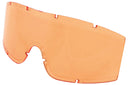 Verres de rechange KHS HLT antibuée pour lunettes-masque Tactical réf. 25902