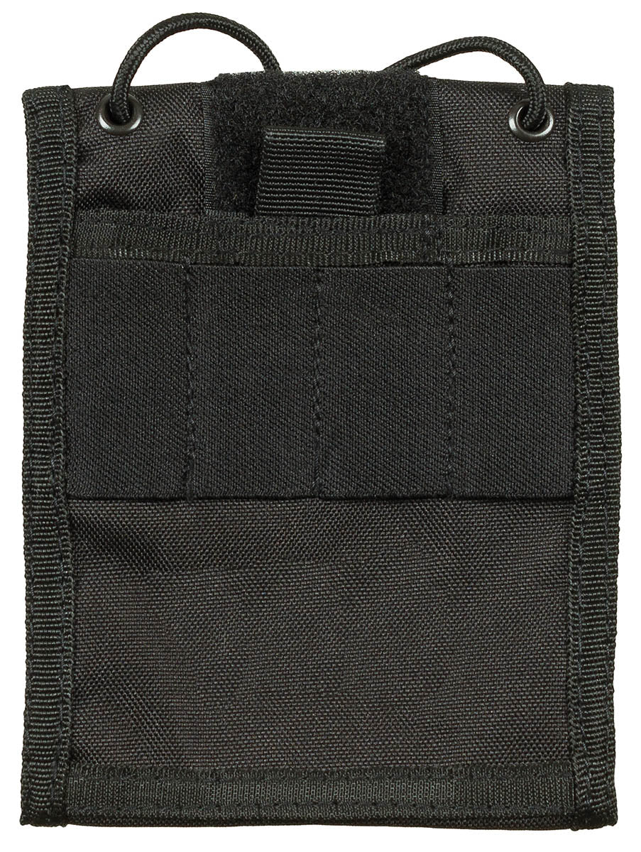 Portefeuille tour de cou MFH 12 x 15 cm cordon escamotable et 8 rangements