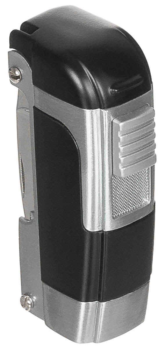 Briquet tempête gaz MFH rechargeable avec couteau tire-bouchon et décapsuleur