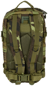 Sac à dos d'assaut MFH US Assault I Laser 30 L à découpe laser et ceinture ventrale