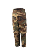 Pantalon de combat enfant type BDU Mil-Tec polycoton jambes amovibles fond renforcé
