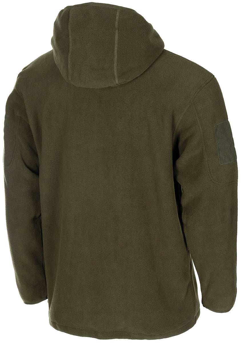 Veste polaire MFH Tactical à capuche et poches de bras à glissières YKK