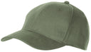 Casquette plate MFH en coton brossé à boucle laiton et visière six piqûres