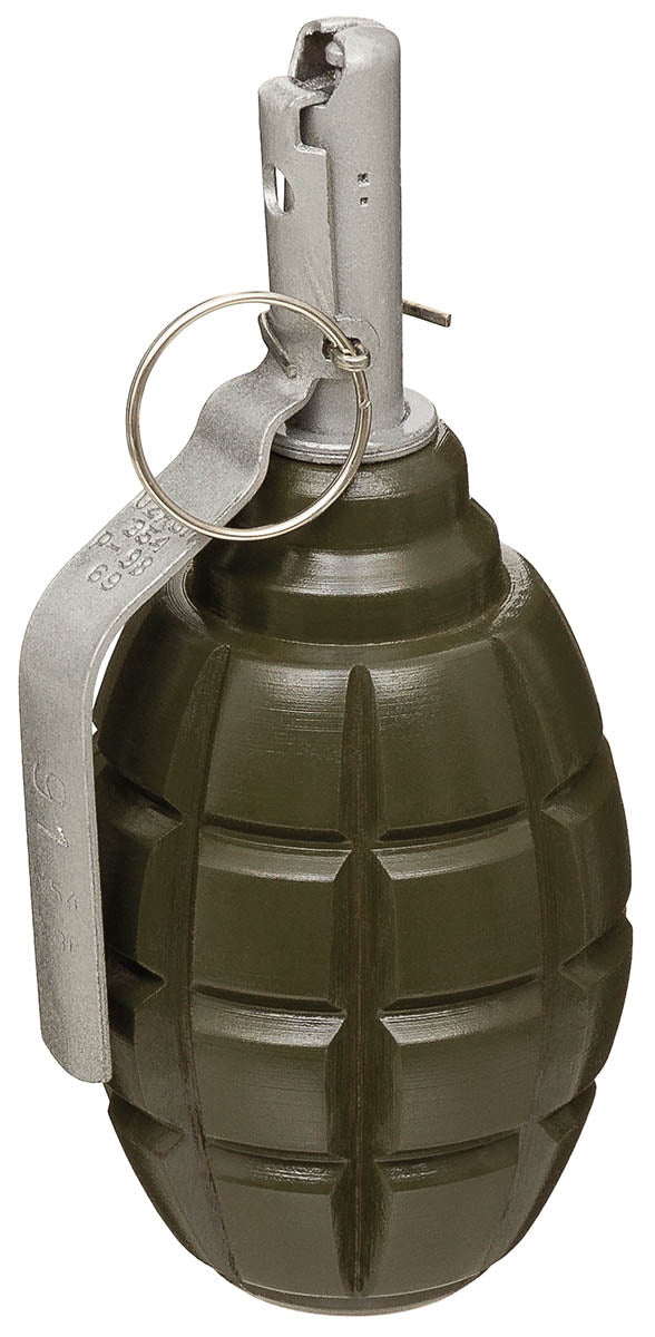 Grenade décorative en bois MFH reproductions MK 2, M 67, F 1 et M 61 de 9,5 à 13 cm