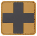 Écusson FIRST AID MFH auto-agrippant 3D 5 x 5 cm en caoutchouc moulé