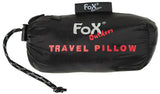 Oreiller de voyage gonflable Fox Outdoor 80 g en nylon avec sac de rangement